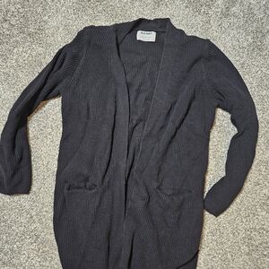 Old Navy Black Knit Cardigan